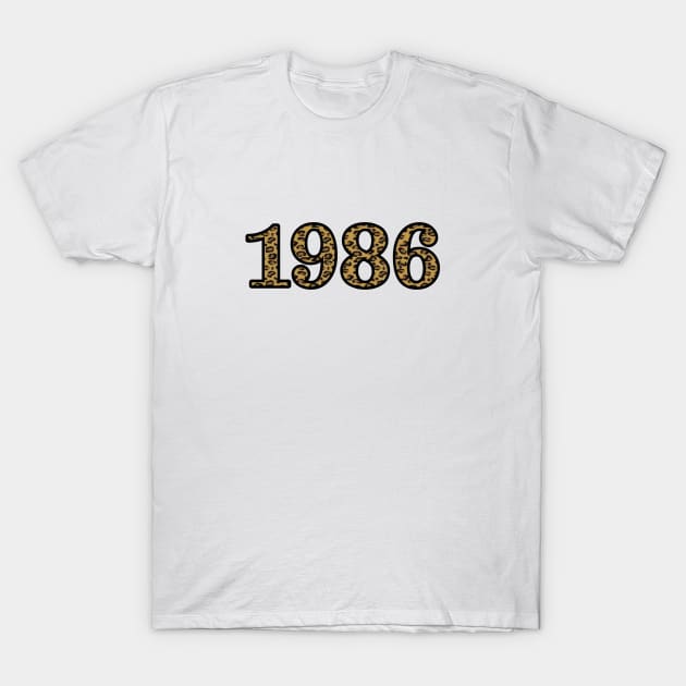 1986 T-Shirt by RedRock